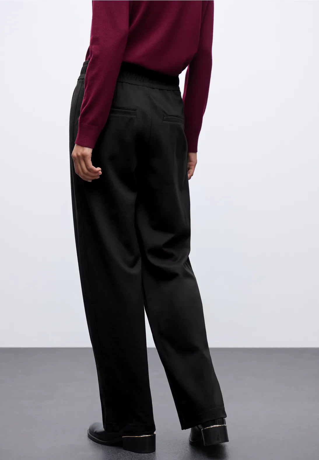 Straight Leg Trousers