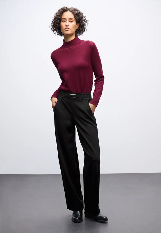 Straight Leg Trousers