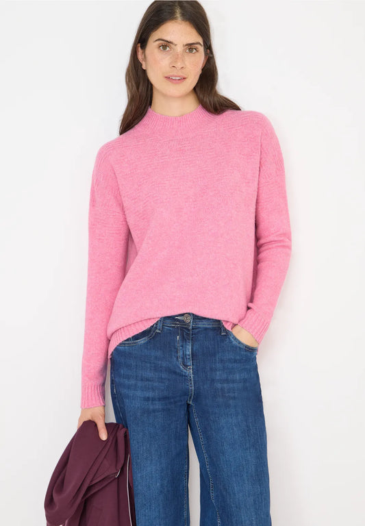 Jacquard Turtle Neck Jumper
