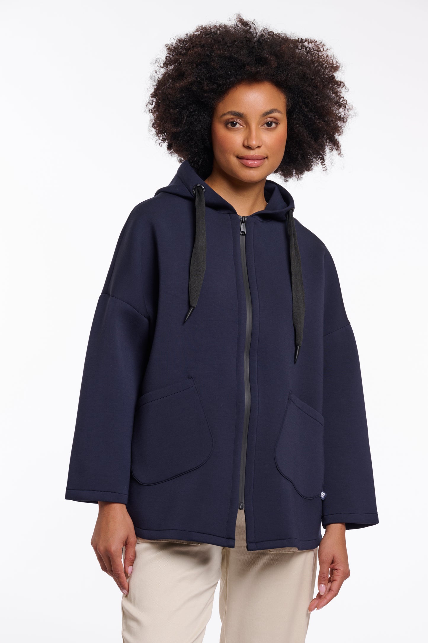 Bray hooded coat