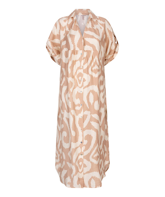Sand Print Dress