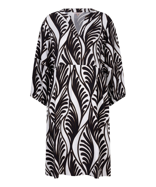 Leaf Pattern Dress
