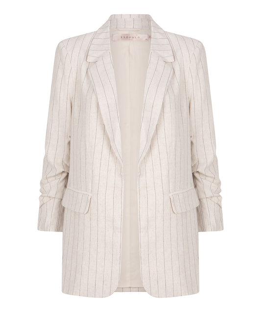Sand Stripe Blazer