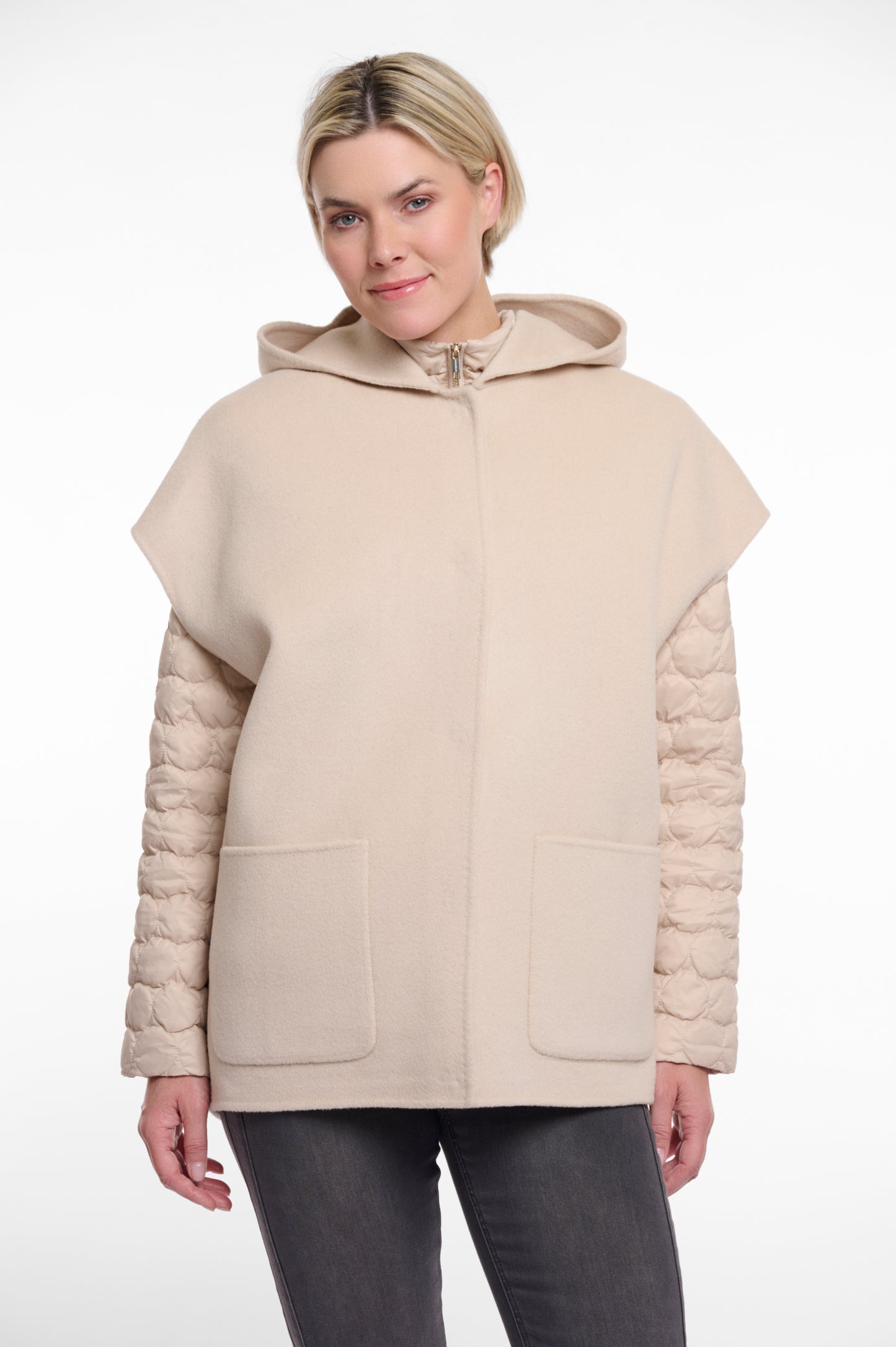 Helena Padded Cape Jacket