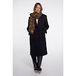 Rino & Pelle Hutton Leopard Print Scarf