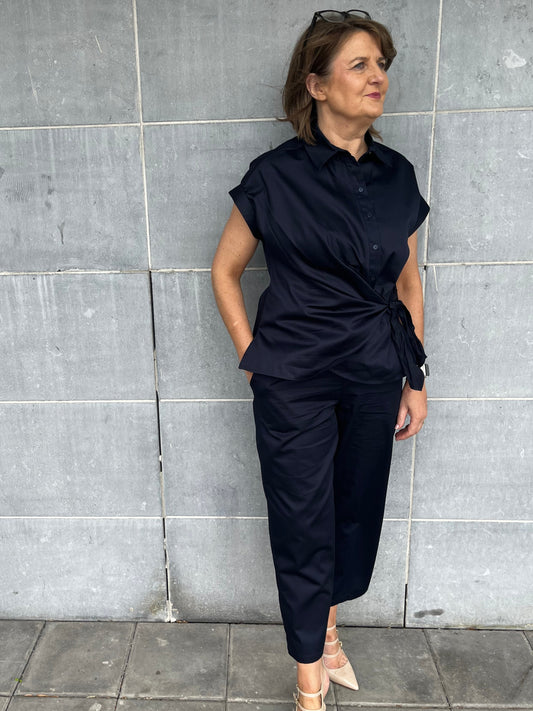 Milano Navy Trousers