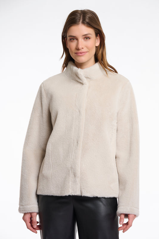 Madai Short Faux Fur Jacket
