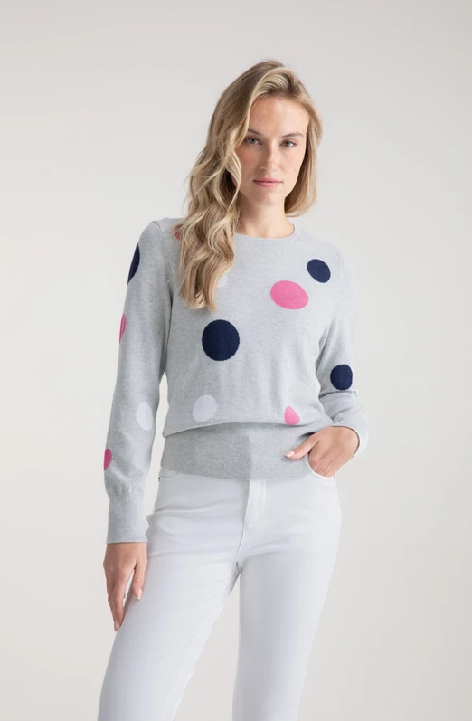 Polka Dot Sweater