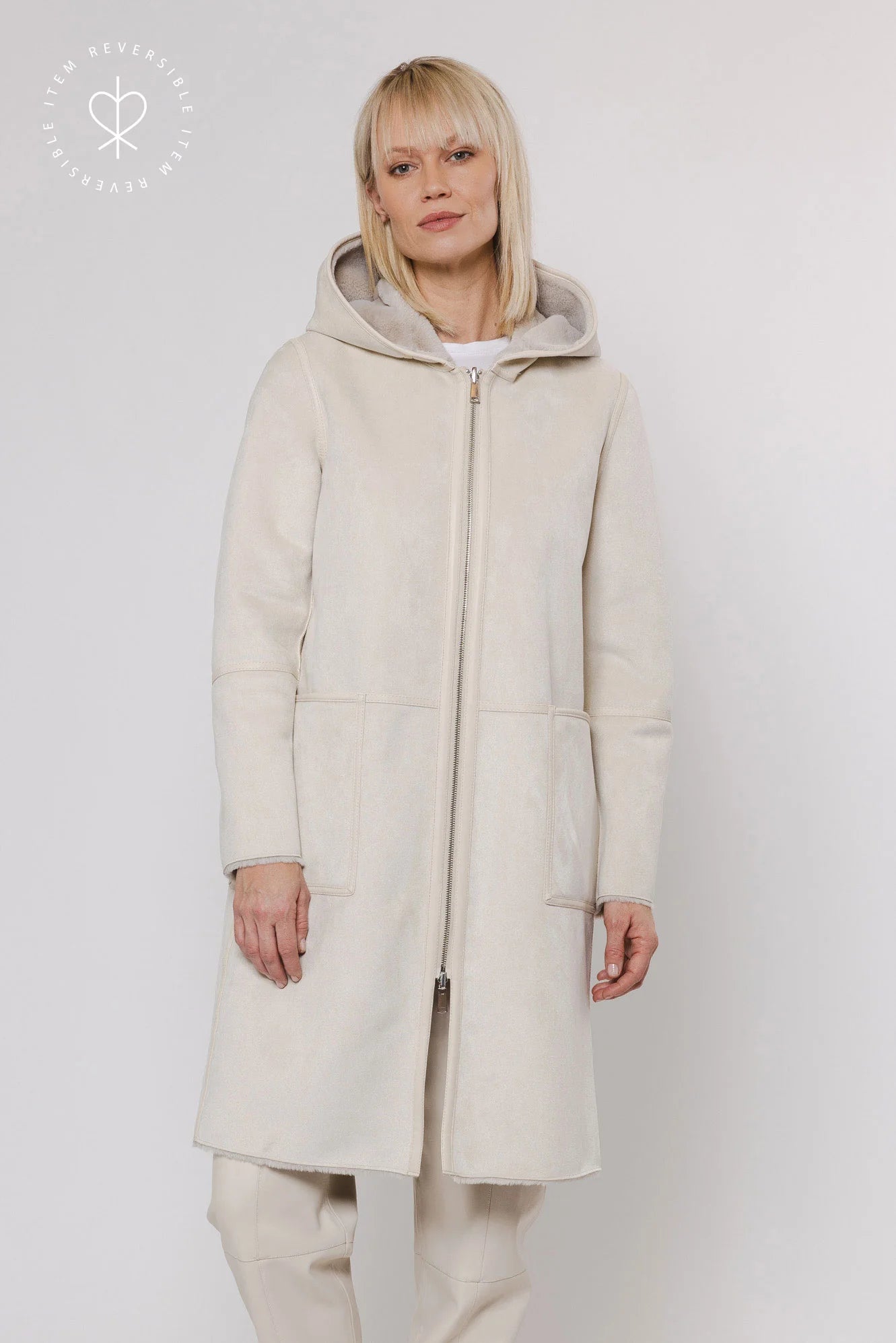 RINO & PELLE Hooded Coat - side1