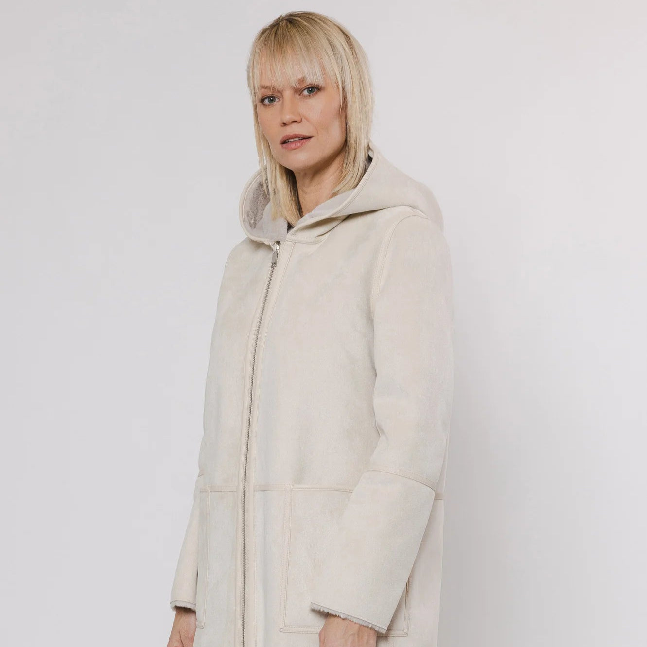 RINO & PELLE Hooded Coat - side