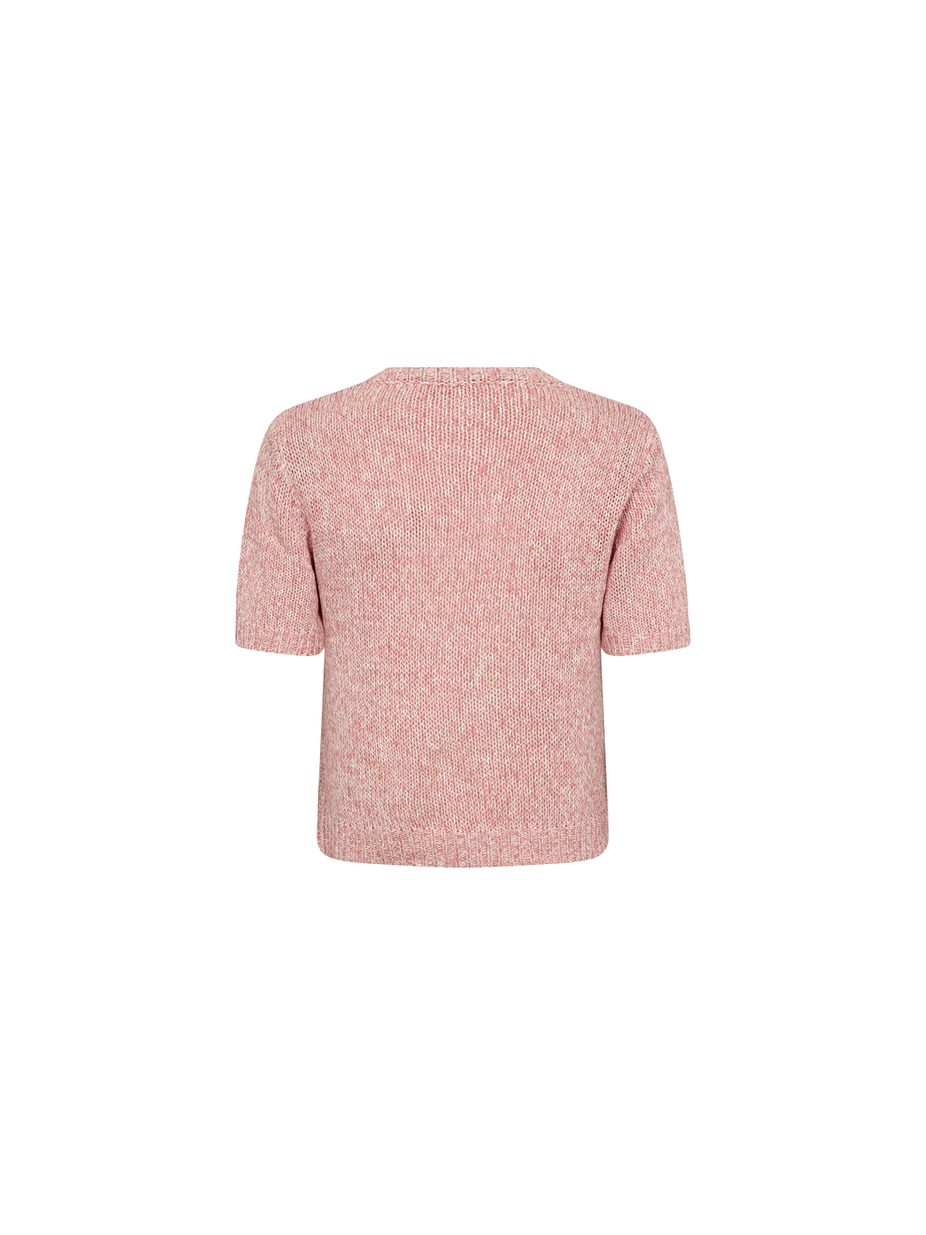 Mos Mosh Elio Peach Short Sleeve Knit Cardigan