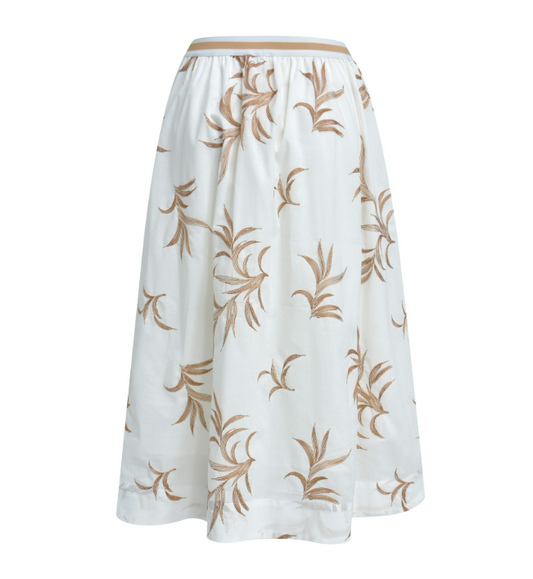 A-Line Skirt - White