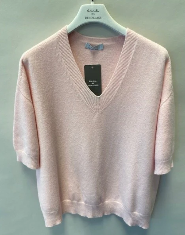 V-Neck Knit Jumper
