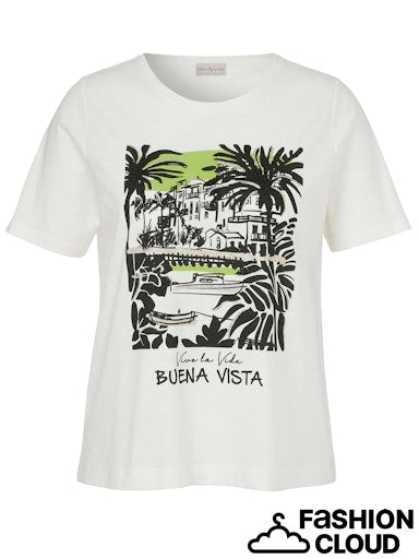 ROUND NECK GRAPHIC TEE