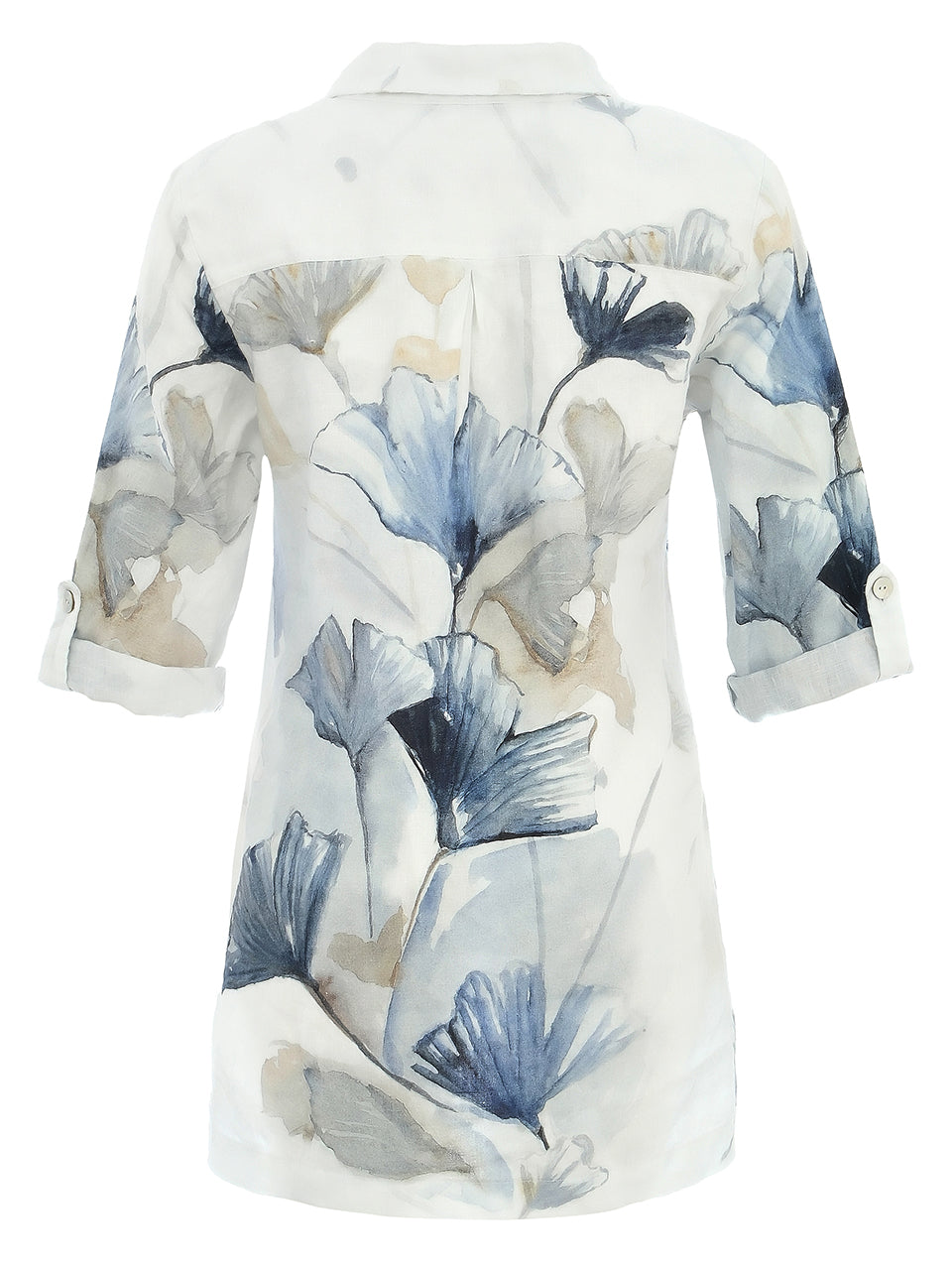 dolcezza floral shirt back